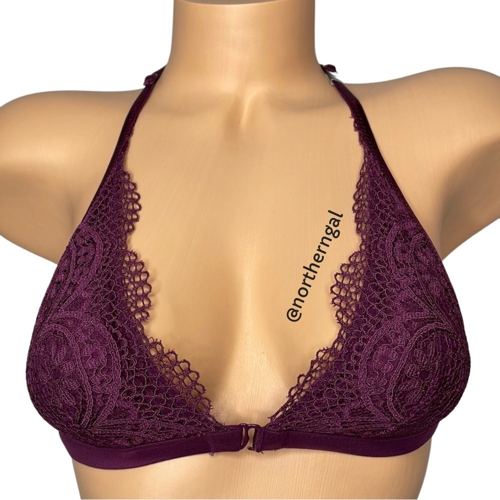 Victoria’s Secret Front Close Bralette Purple - Picture 4 of 16